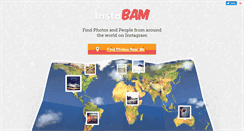 Desktop Screenshot of instabam.com